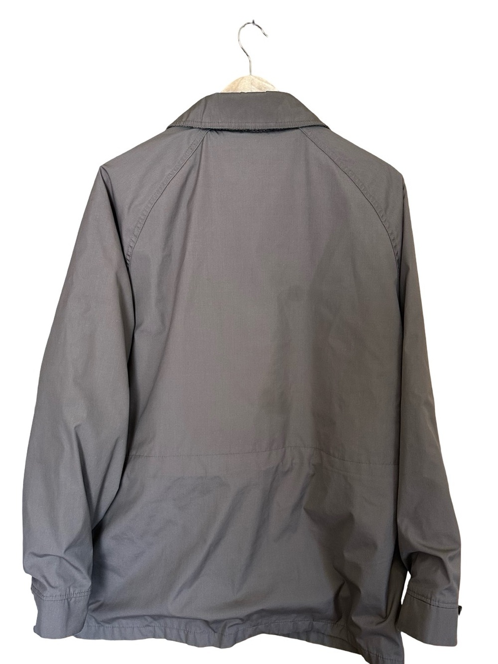 Vintage Woolrich Wool Blanket Lined Gray Barn Chore Jacket XL - Picture 7 of 14
